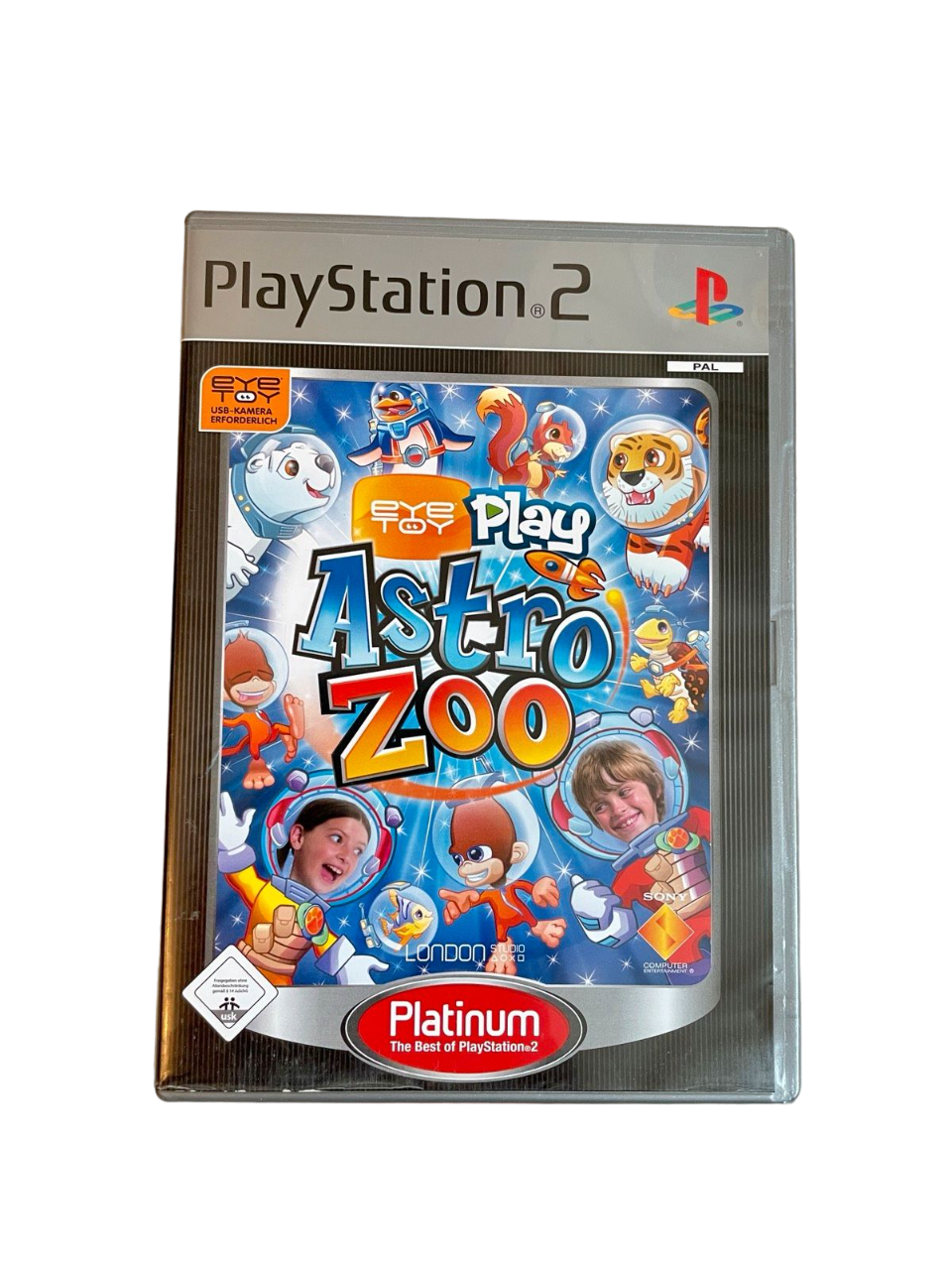 EyeToy: Play - Astro Zoo (DE) — Platinum