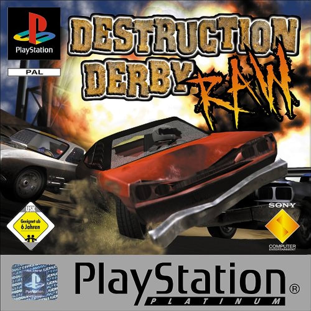 Destruction Derby Raw (DE) — Platinum