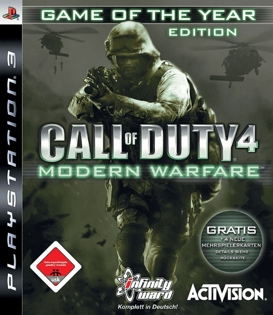 Call of Duty 4: Modern Warfare (DE) — Game of the Year Edition