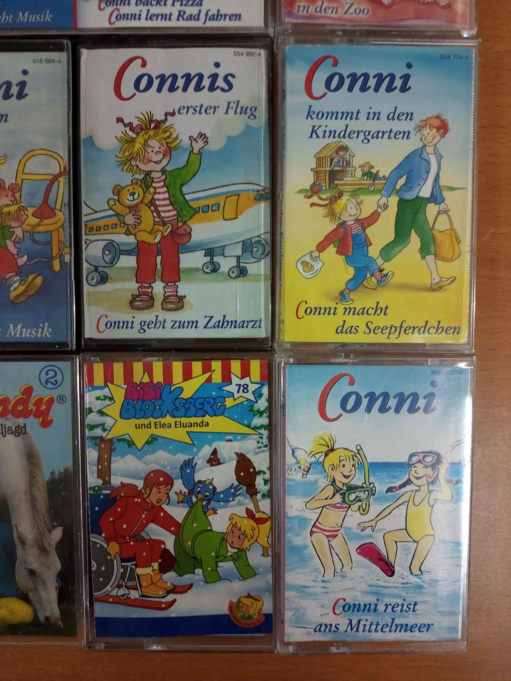 MC Kassetten-Set S55: Conni, Wendy, Bibi Blocksberg Europa Karussell Kinder Sammlung