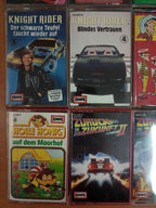 MC Kassetten-Set S60: Knight Rider, Digimon, Dragonball, Yu Gi Oh, Lucky Luke Europa