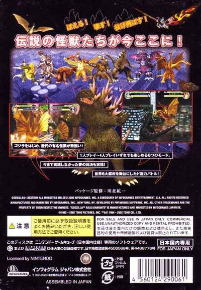 Godzilla: Kaijuu Dairantou (JP)