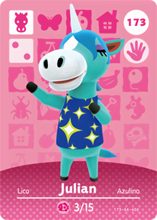 Animal Crossing Amiibokarte 173 Jimmy/Julian - Serie 2