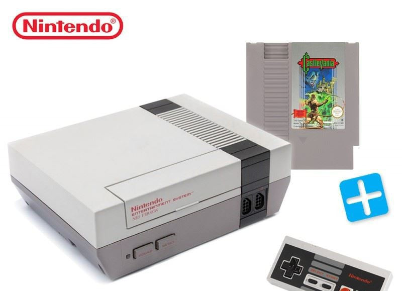 Konsole + Castlevania 1 + Original Controller