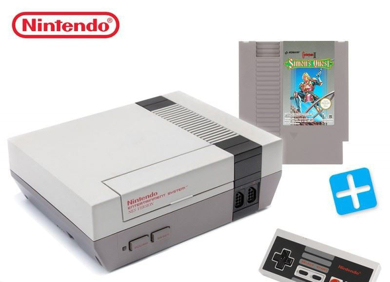 Konsole + Castlevania 2 + Original Controller