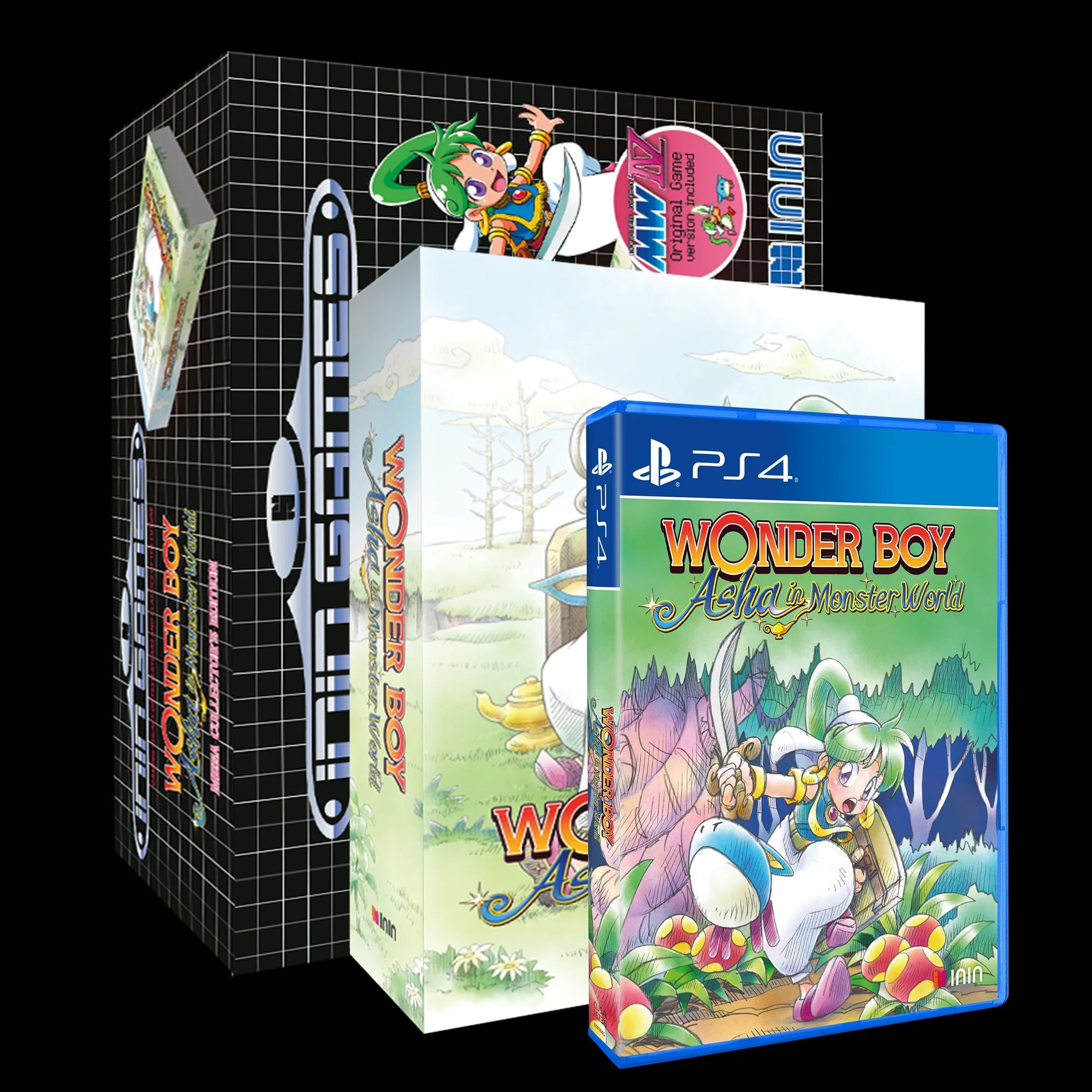Wonder Boy: Asha in Monster World Mega — Collector's Edition