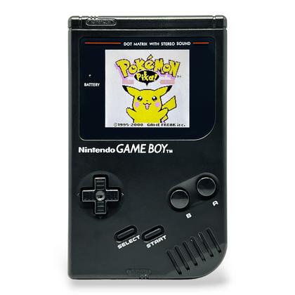 Konsole Classic DMG-01 Solid Black / Schwarz IPS V5 LCD Display Mod