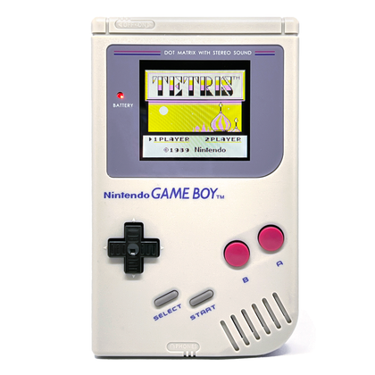 Konsole Classic DMG-01 grau IPS V5 LCD Display Mod