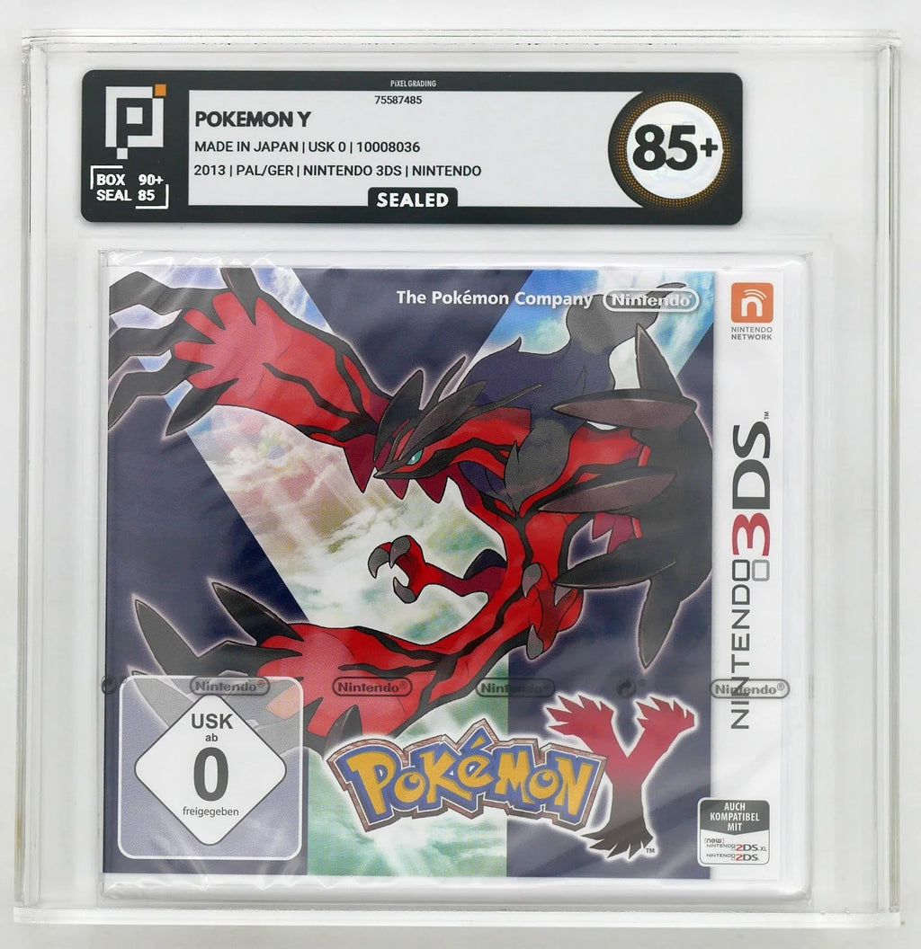 Pokémon Y Pixel Grading SEALED 85+ 75587485 (DE) · Sammlerstück