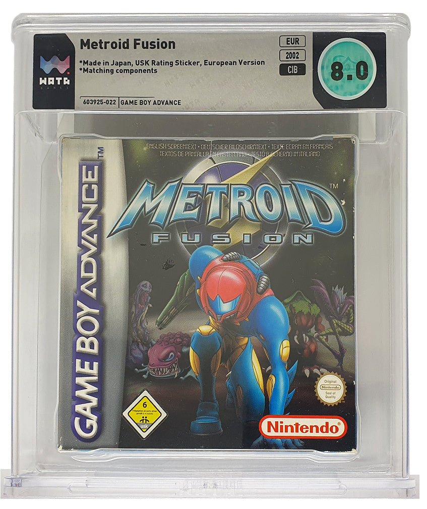 Metroid Fusion WATA Grading CIB 8.0 (EU) · Sammlerstück