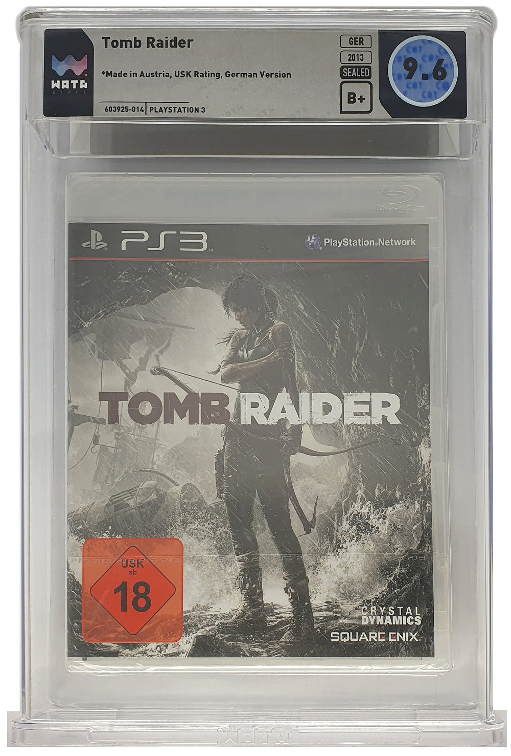 Tomb Raider WATA Grading SEALED 9.6 (DE) · Sammlerstück