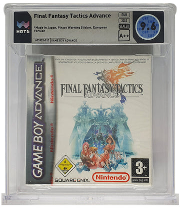 Final Fantasy Tactics Advance WATA Grading SEALED 9.6 (DE) · Sammlerstück
