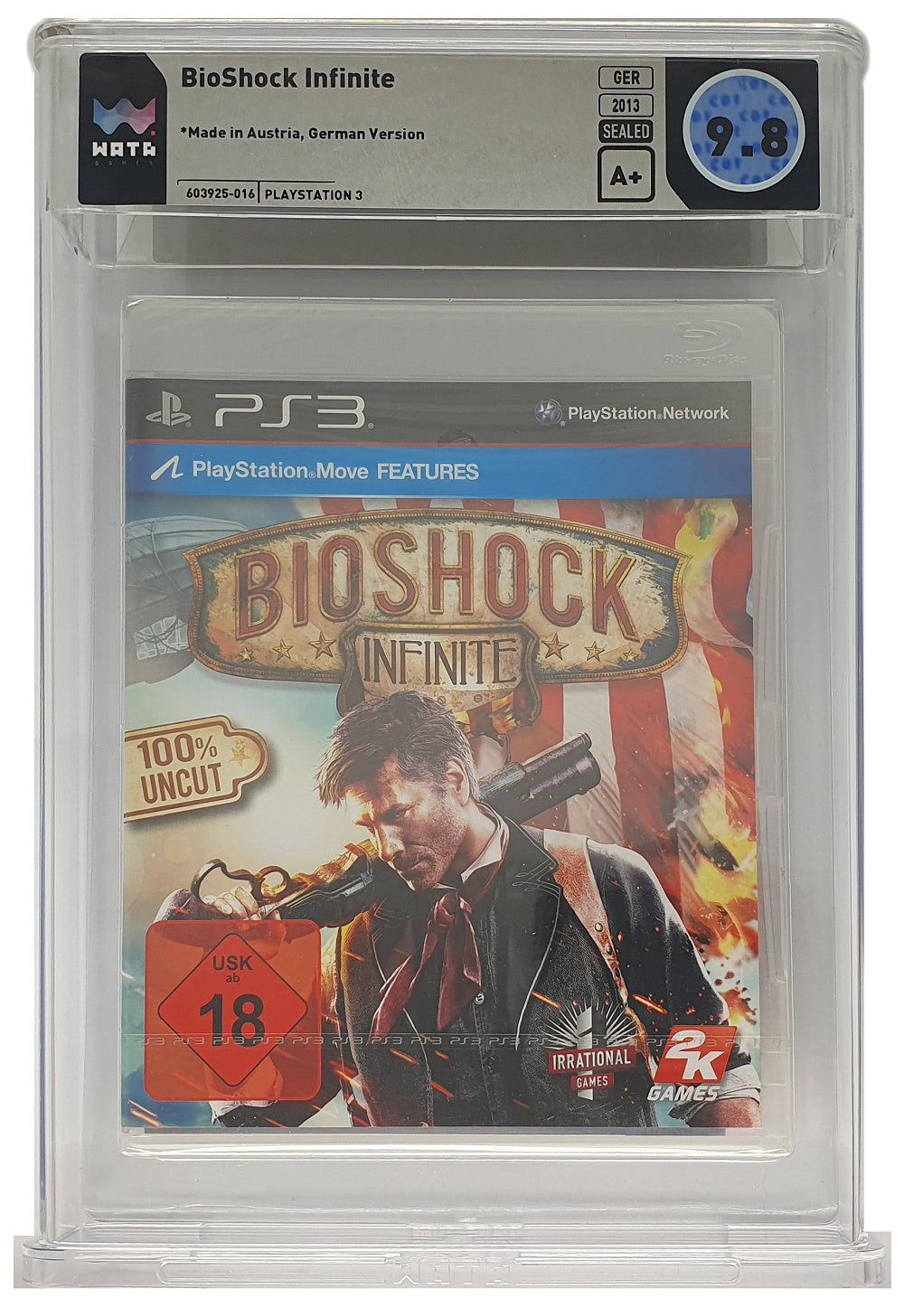 BioShock: Infinite WATA Grading SEALED 9.8 603925-016 (DE) · Sammlerstück