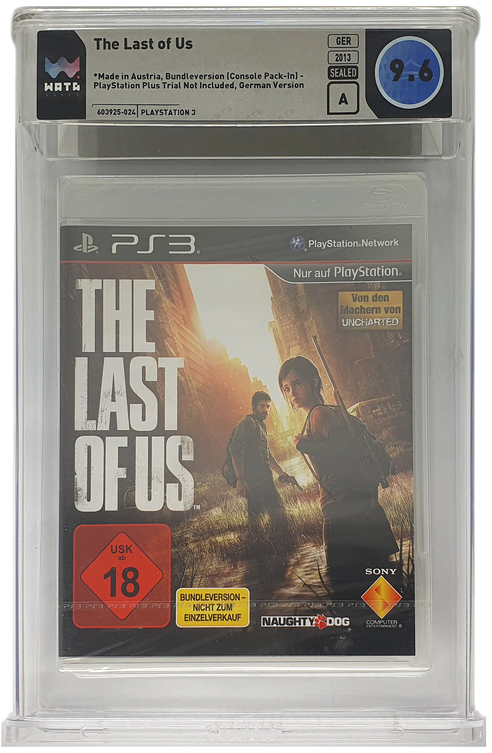 The Last of Us WATA Grading SEALED 9.6 (DE) · Sammlerstück
