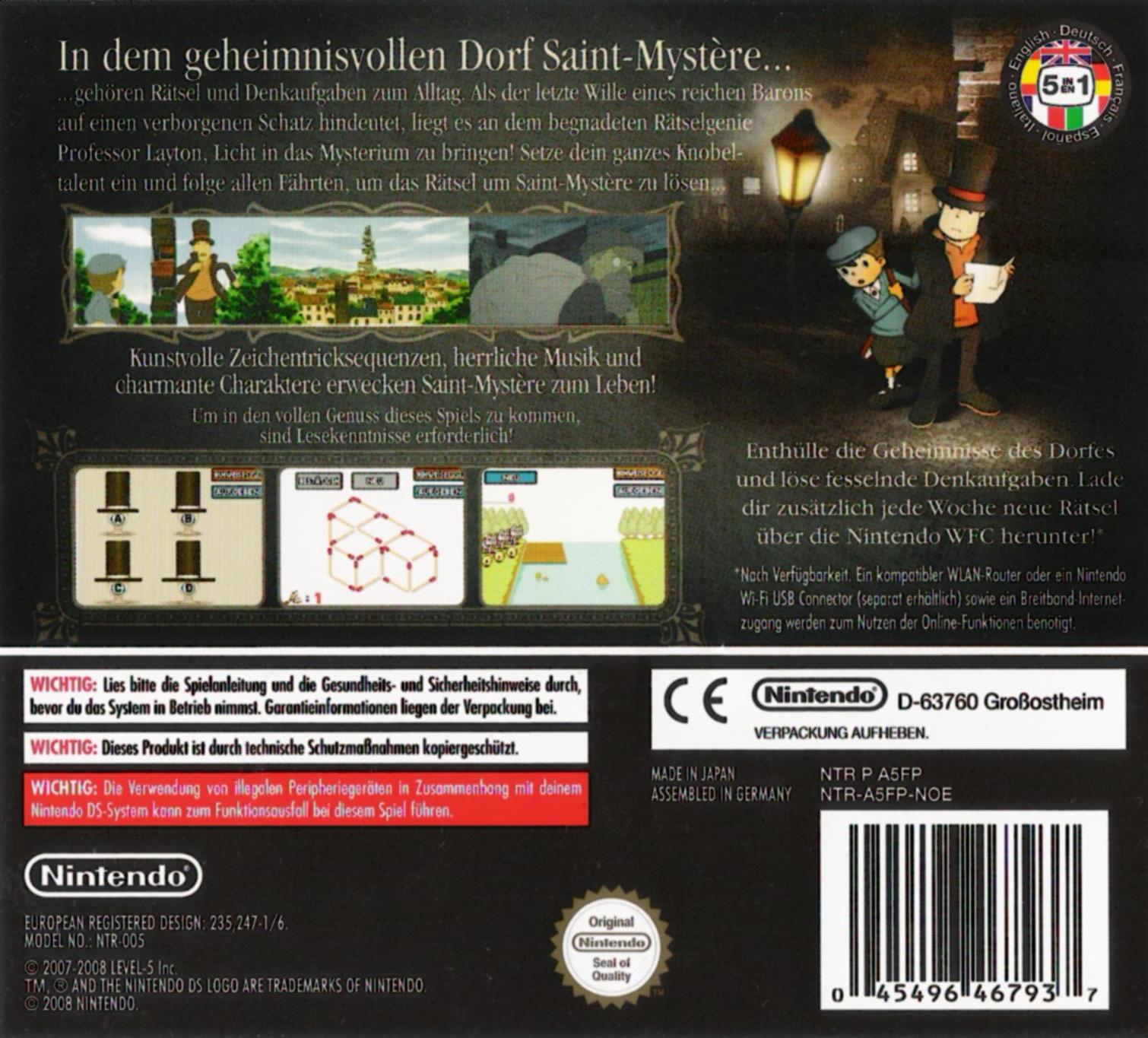 Professor Layton und das geheimnisvolle Dorf (DE)