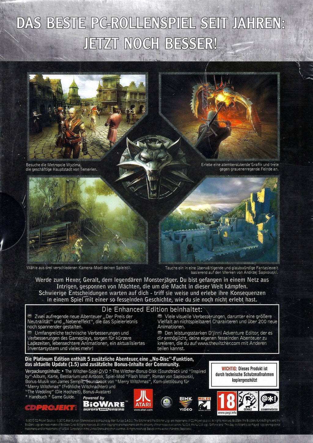 Witcher PLATINUM Ed — Enhanced Edition