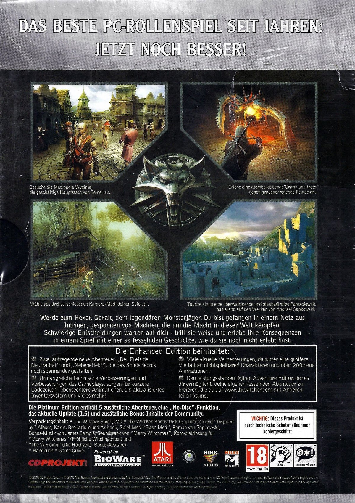 Witcher PLATINUM Ed — Enhanced Edition