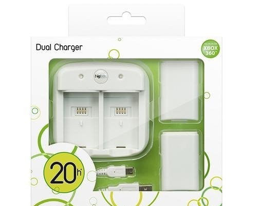 Play & Charge Dual Charger: Ladestation + 2 Akkus [BigBen]
