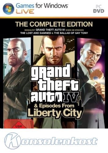 Grand Theft Auto IV / GTA 4 + Episodes from Liberty City — Complete Edition