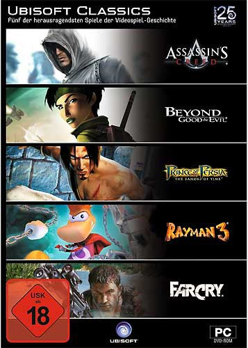 Ubisoft Classic 25th Anniversary Pack