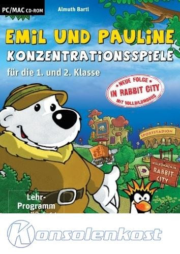 Emil und Pauline: Konzentrationsspiele für die 1. und 2. Klasse