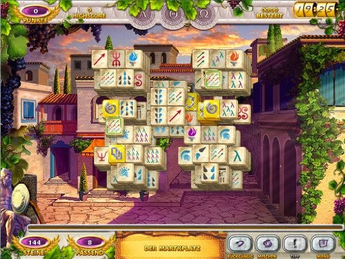 Mahjongg Mysteries: Ancient Athena