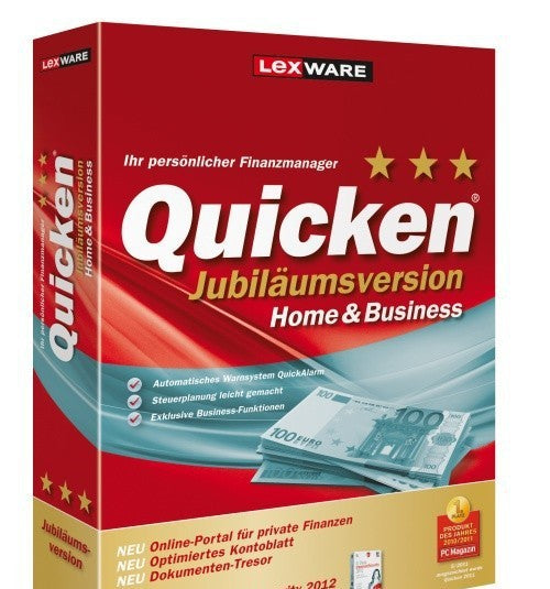 Quicken Home&Business 2012 EV - Jubiläumsversion Version 20.00