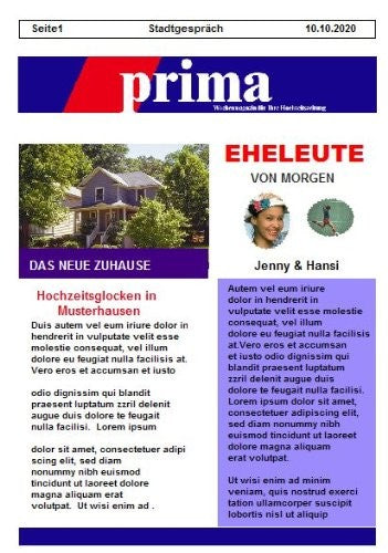 Zeitungen selbst gestalten und drucken 2012