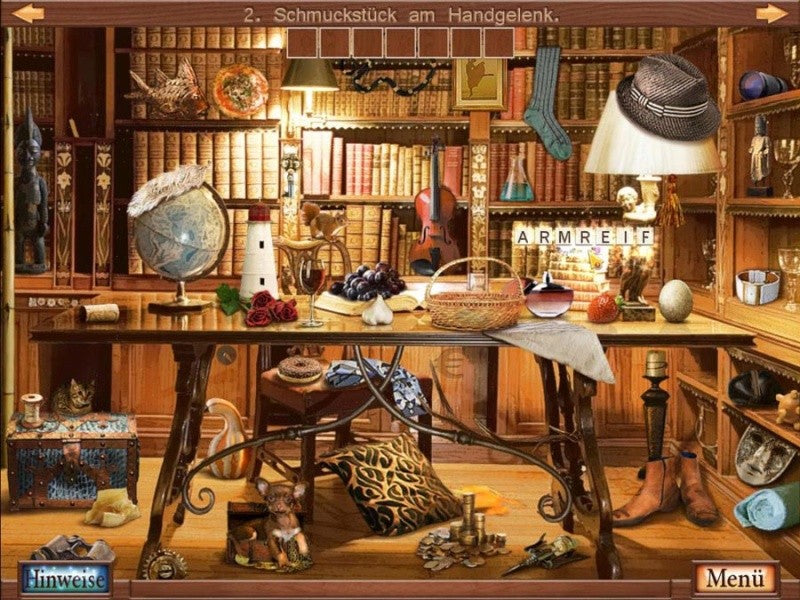 Wimmelbild Kreuzworträtsel