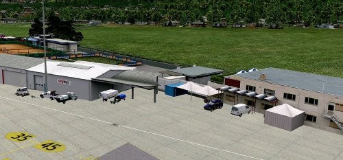 X-Plane 10: Airport Lugano