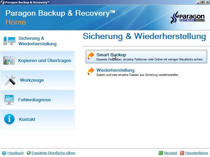 Paragon Backup & Recovery 12 Home