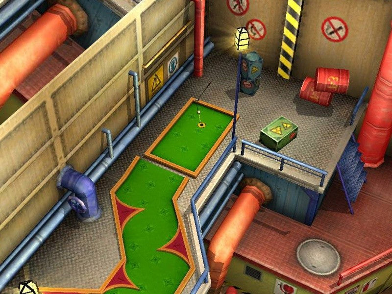 Miniaturgolf Simulator