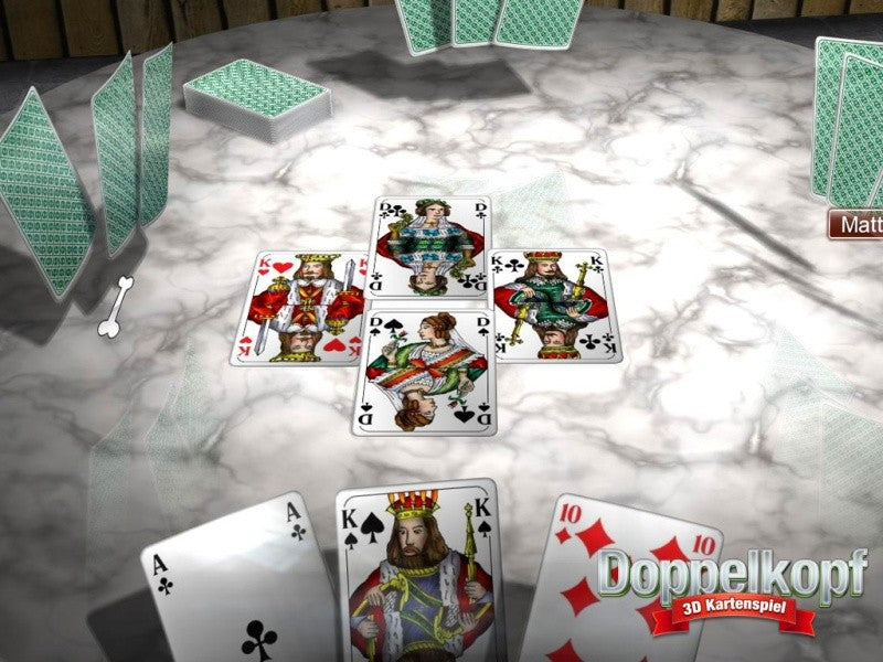 Doppelkopf - 3D Kartenspiel