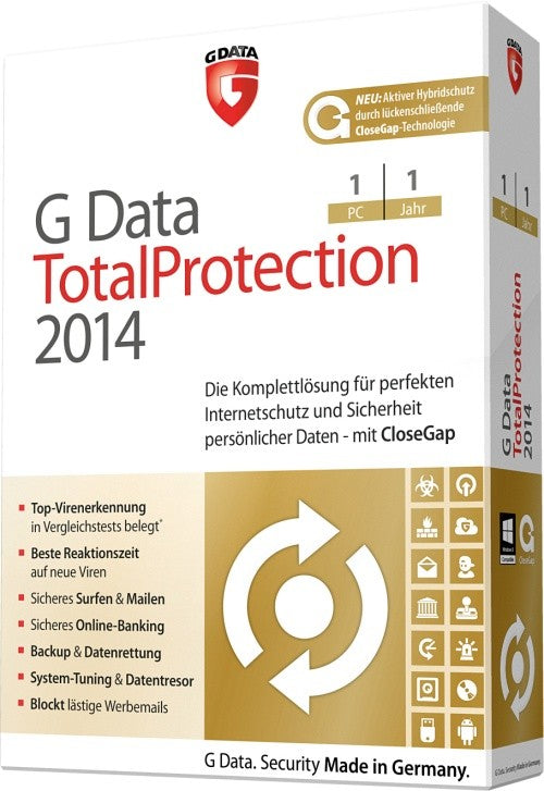 G Data TotalProtection 2014