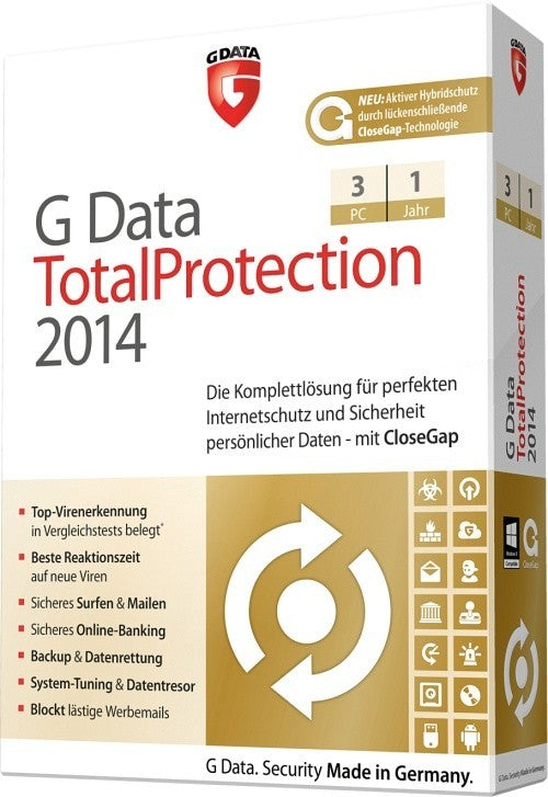 G Data TotalProtection 2014 3PC