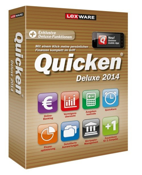 Quicken Deluxe 2014 Version 21.00