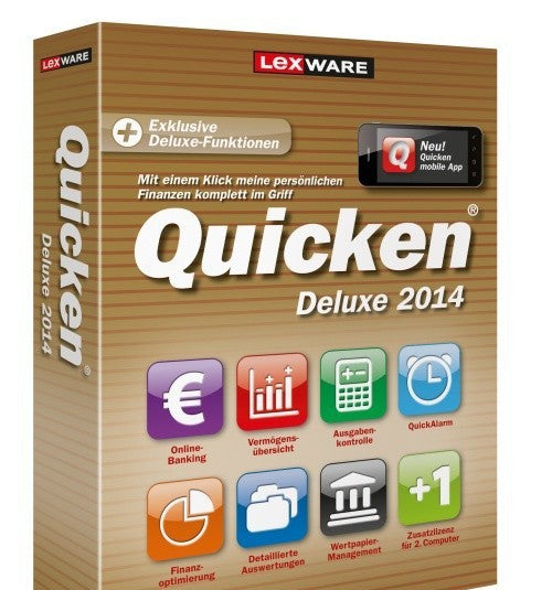 Quicken Deluxe 2014 Version 21.00