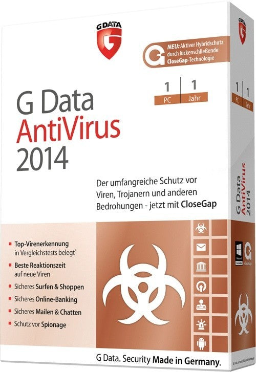 G Data AntiVirus 2014