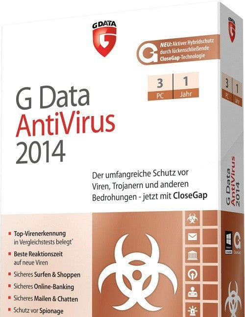 G Data AntiVirus 2014 3PC