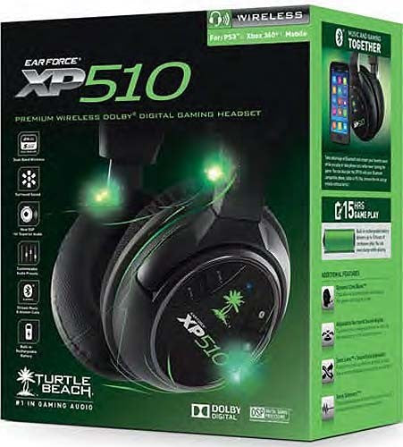 Ear Force XP510BB Bluetooth Headset mit 5.1 Sound [TurtleBeach]