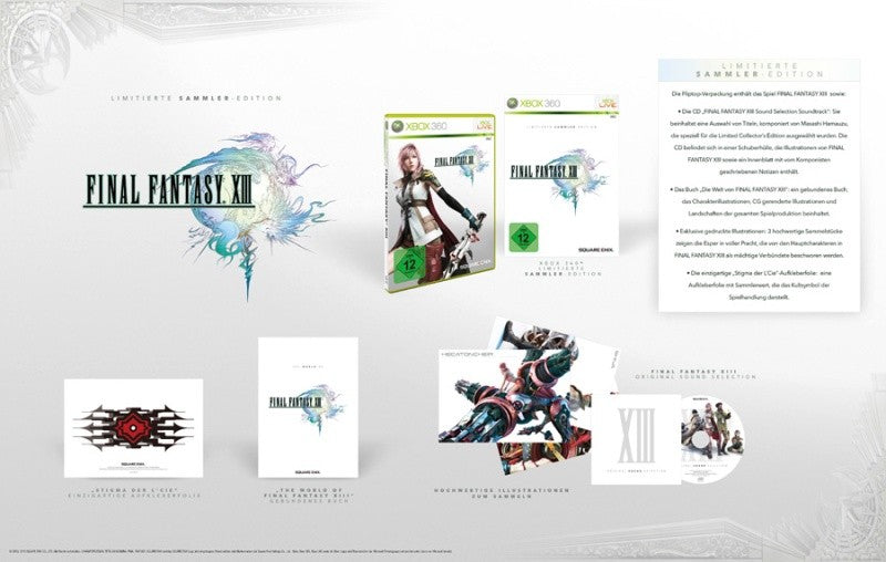 Final Fantasy XIII Limited — Collector's Edition