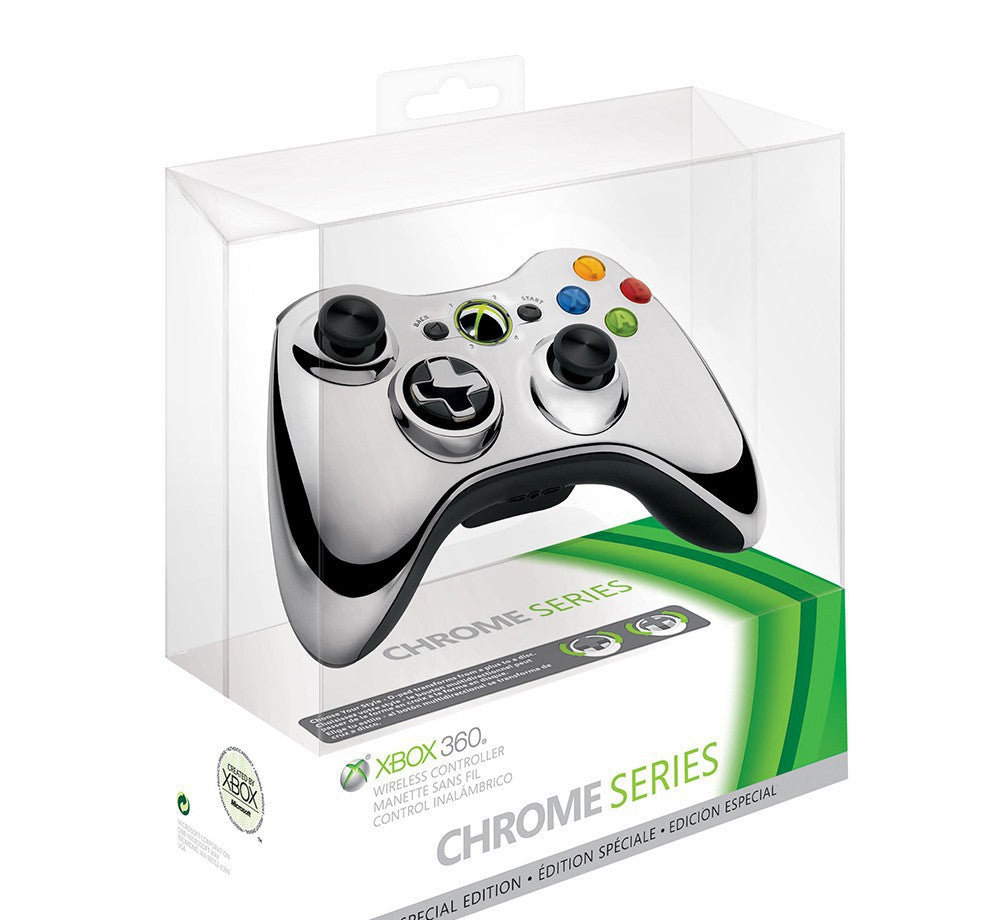 Original Wireless Controller Chrome Silver / silber [Microsoft]