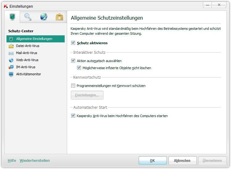 Kaspersky Antivirus 2013 Upgrade