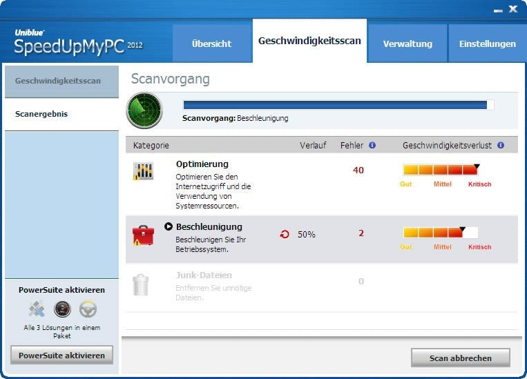 Uniblue SpeedUpMyPC 2012