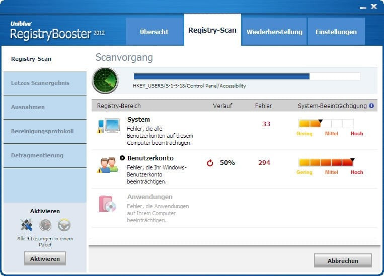 Uniblue RegistryBooster 2012