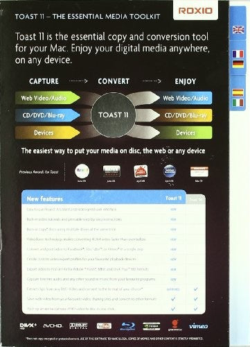 Roxio Toast 11 Titanium