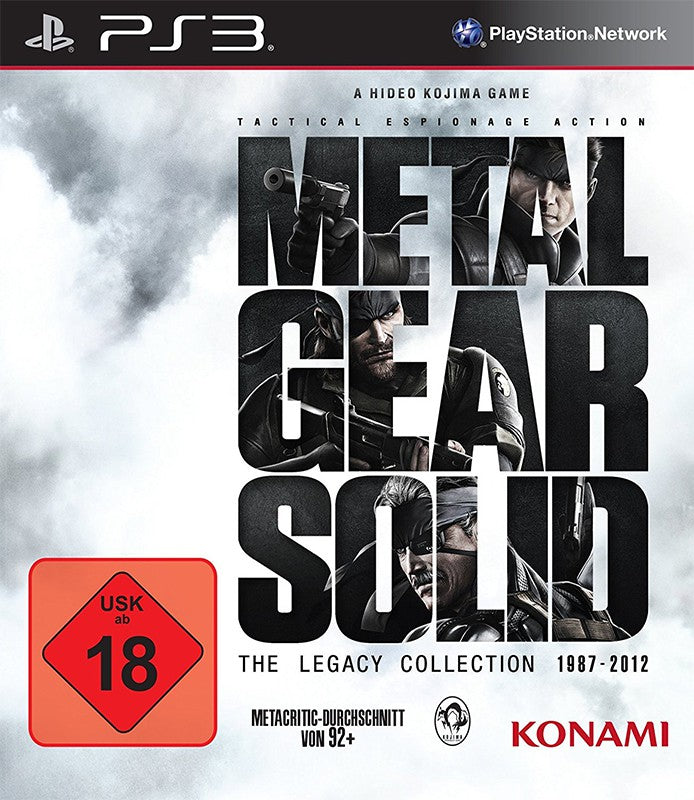 Metal Gear Solid: The Legacy Collection + Artbook (DE) — Big Box
