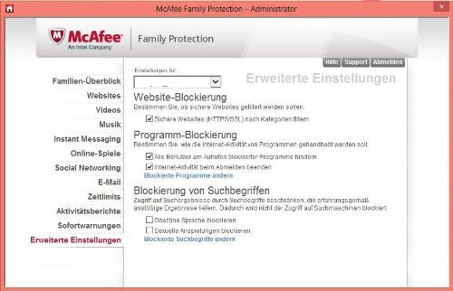 McAfee Family Protection - 3 User