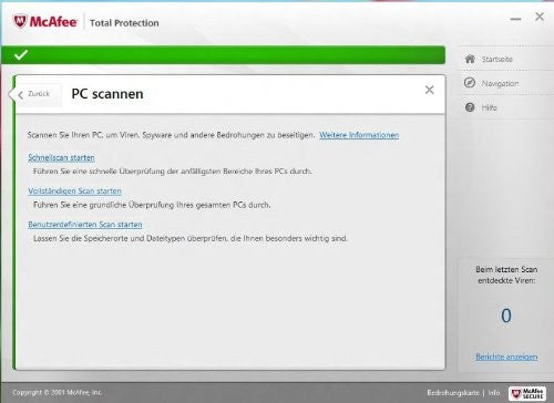 McAfee Total Protection 2013 - 1 User