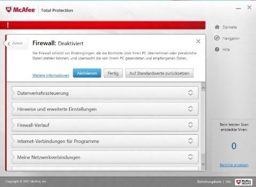 McAfee Total Protection 2013 - 1 User
